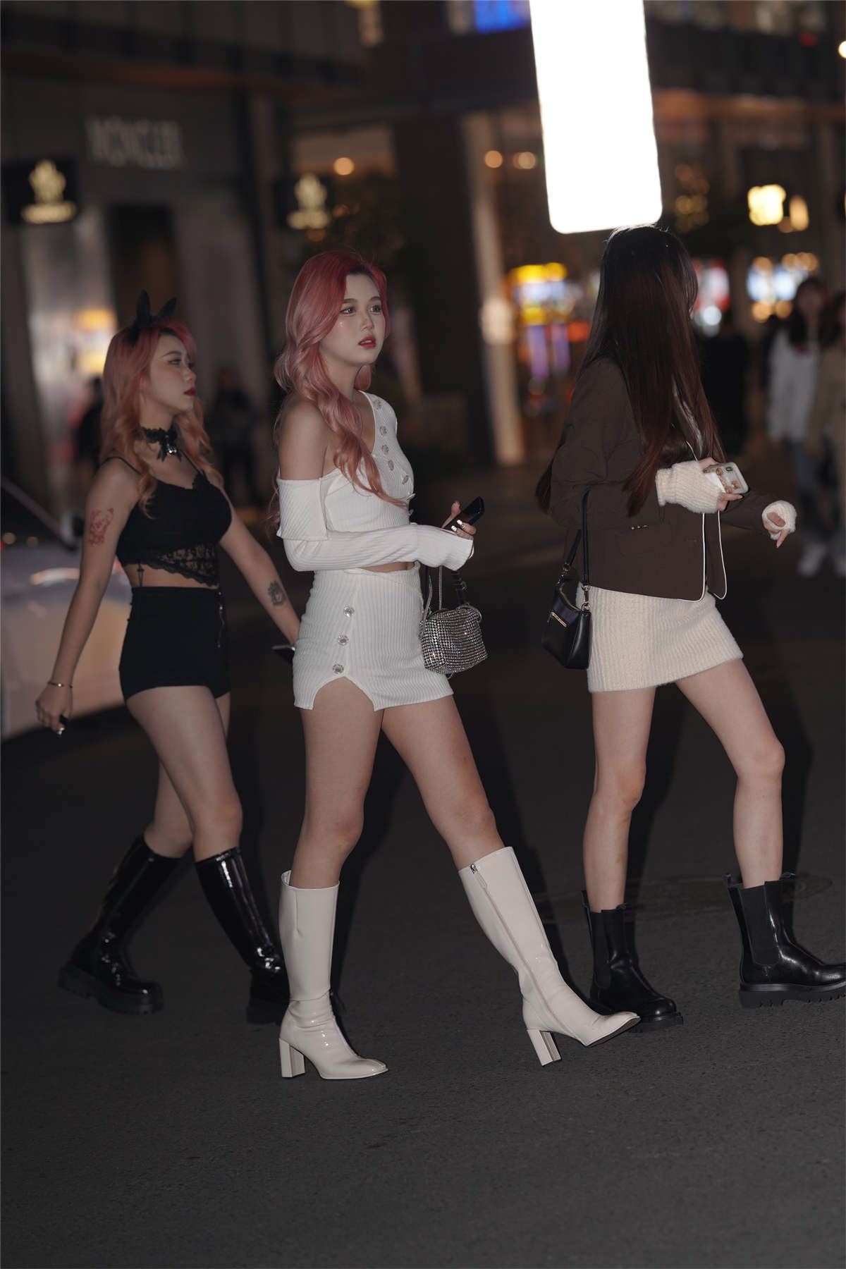 长靴套装裙