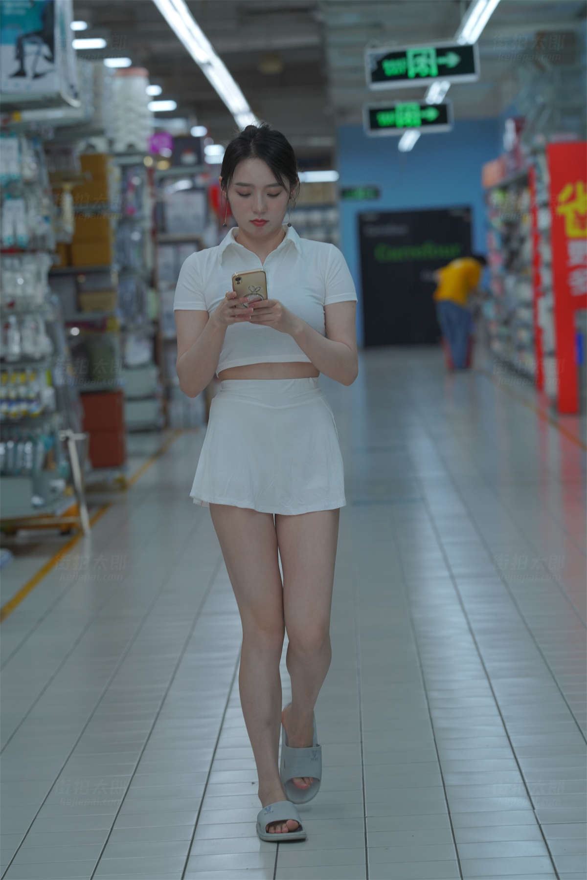 白色系甜美可爱