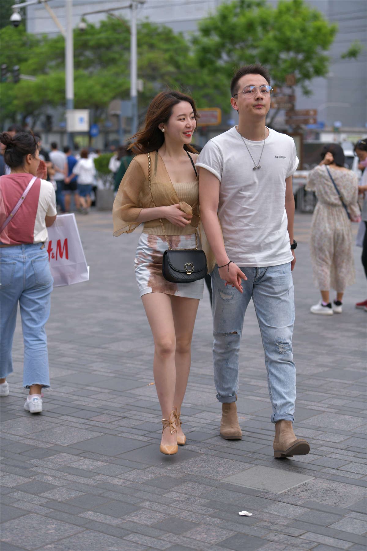 晕染风气质通勤搭配