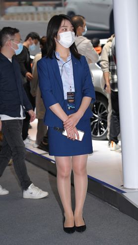 蓝裙小姐姐(27P)