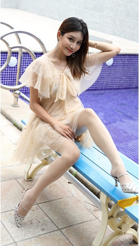 连衣裙肉丝美女(【套图+视频】