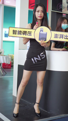 气质黑裙美女模特