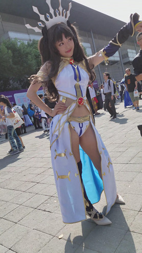 可爱的古装cosplay美女