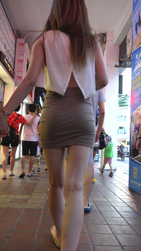 包臀裙妹子