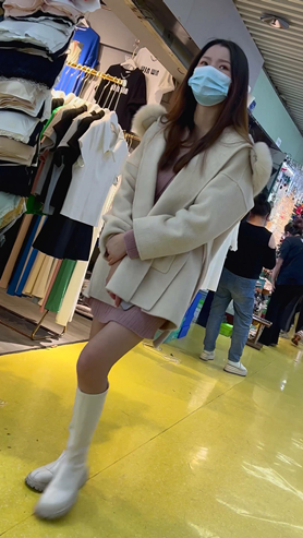高靴美女