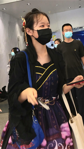 可爱的小美女