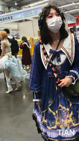 白丝洛丽塔美女
