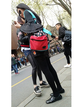 4k超清，长腿小性感裤袜短裙美女