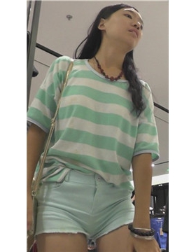 超级长腿热裤美女服装店挑衣服 [574 MB]