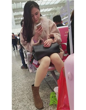 4k-极品长发高颜值肉色丝袜长腿美女