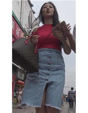 4k-街拍超级丰满牛仔裙女神姐姐 [1.28 GB]