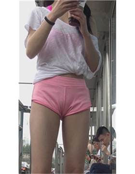4k-街拍粉色超短运动热裤美眉 [2.51 GB]