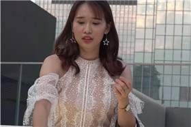 长裙，凉高，美足