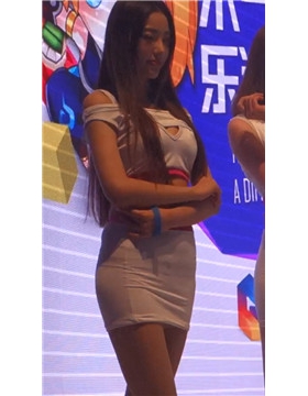 舞台上的超级美腿包臀裙高跟鞋showgirl
