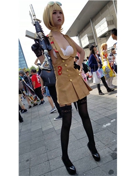 4k-cosplay的娇小身材俏皮可爱二次元少女