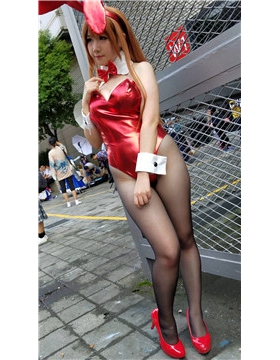 4k-红红火火丰满高叉漂亮的二次元少女