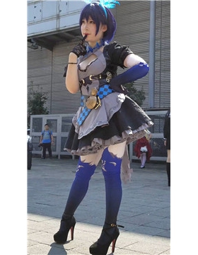 4k-极品丰满的cosplay二次元可爱小美女