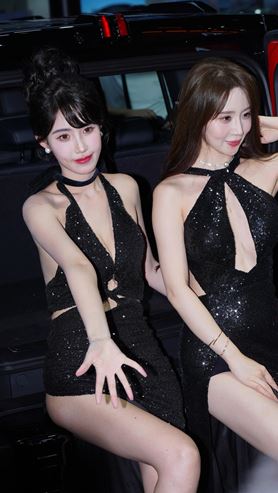 靓丽的长腿车模美女(98P)