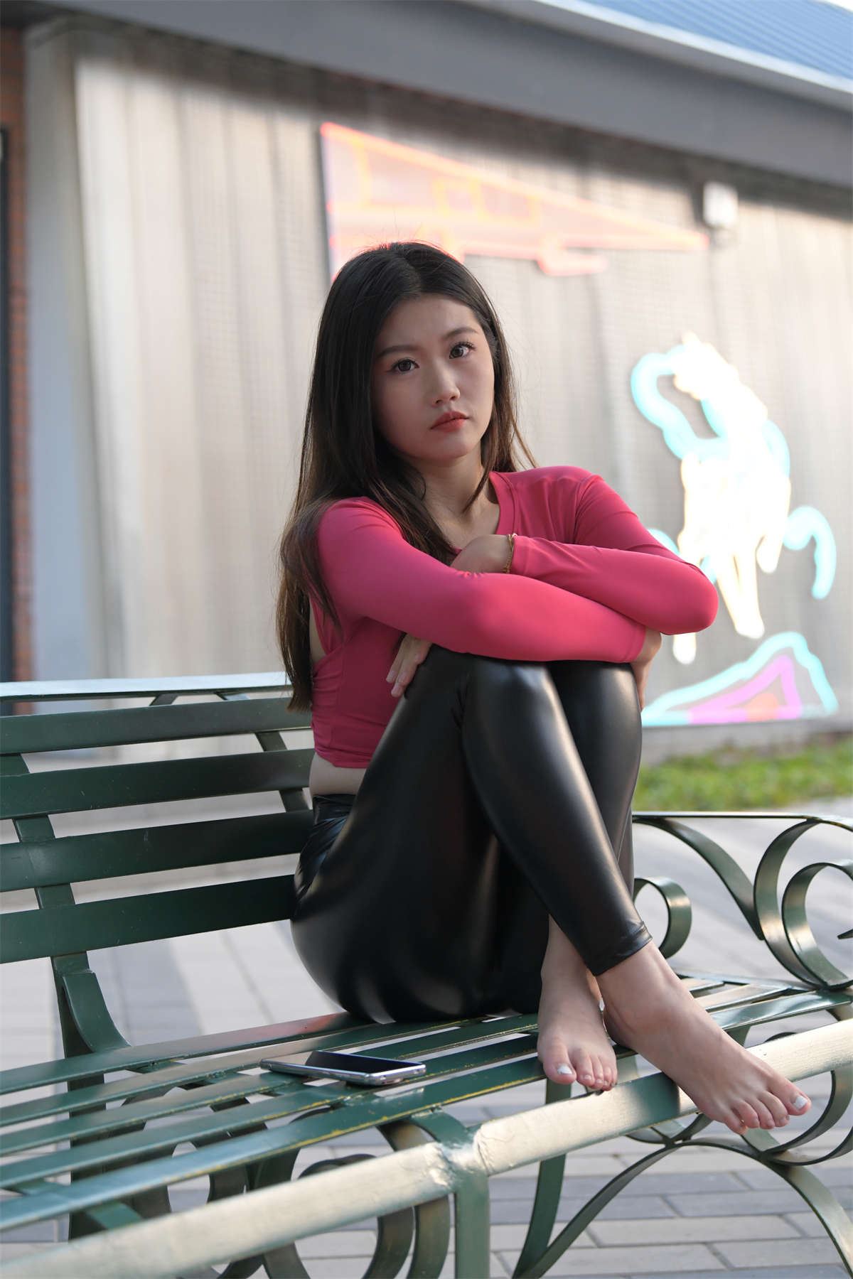 一只麋鹿摄影作品 皮裤-寻觅