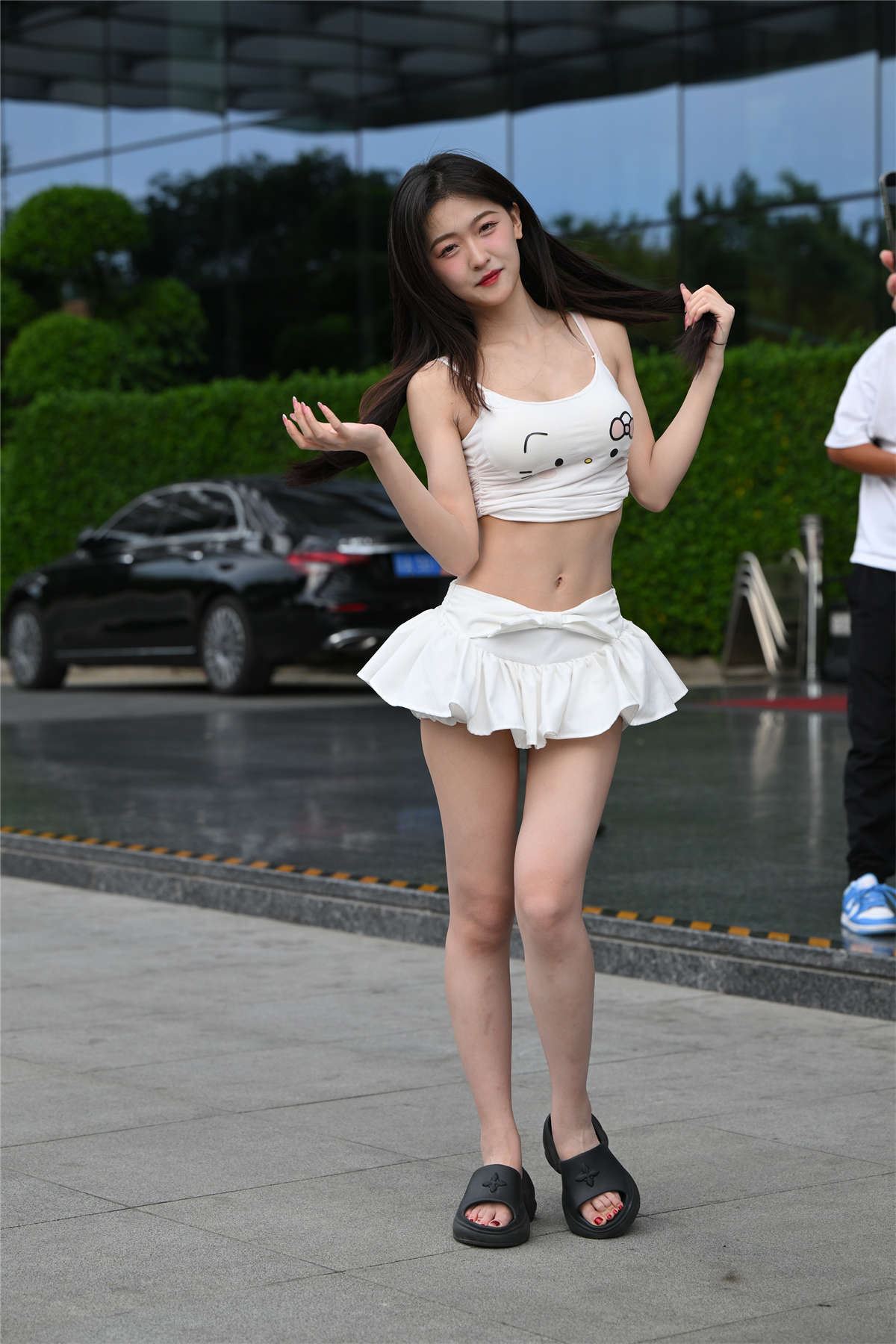 甜美可爱百褶裙