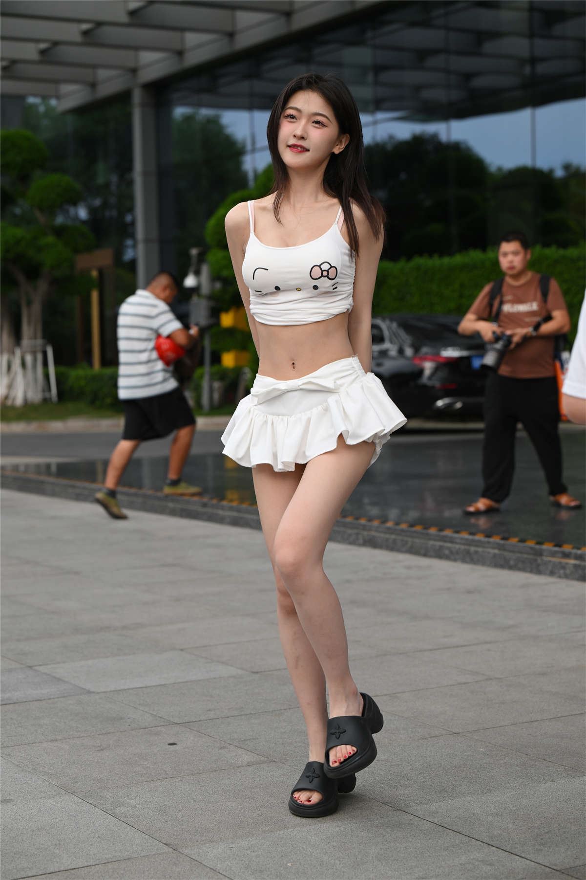 甜美可爱百褶裙