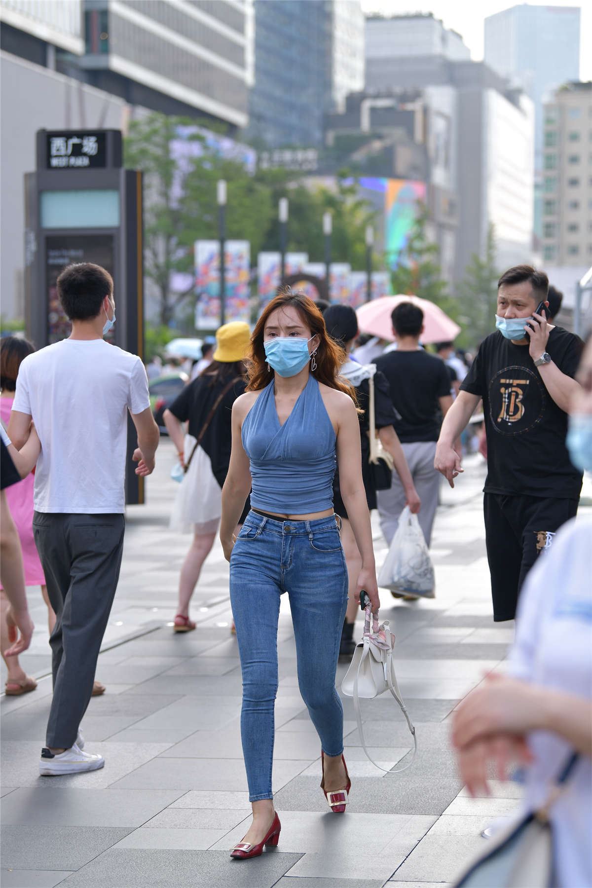 牛仔裤魅力好身材