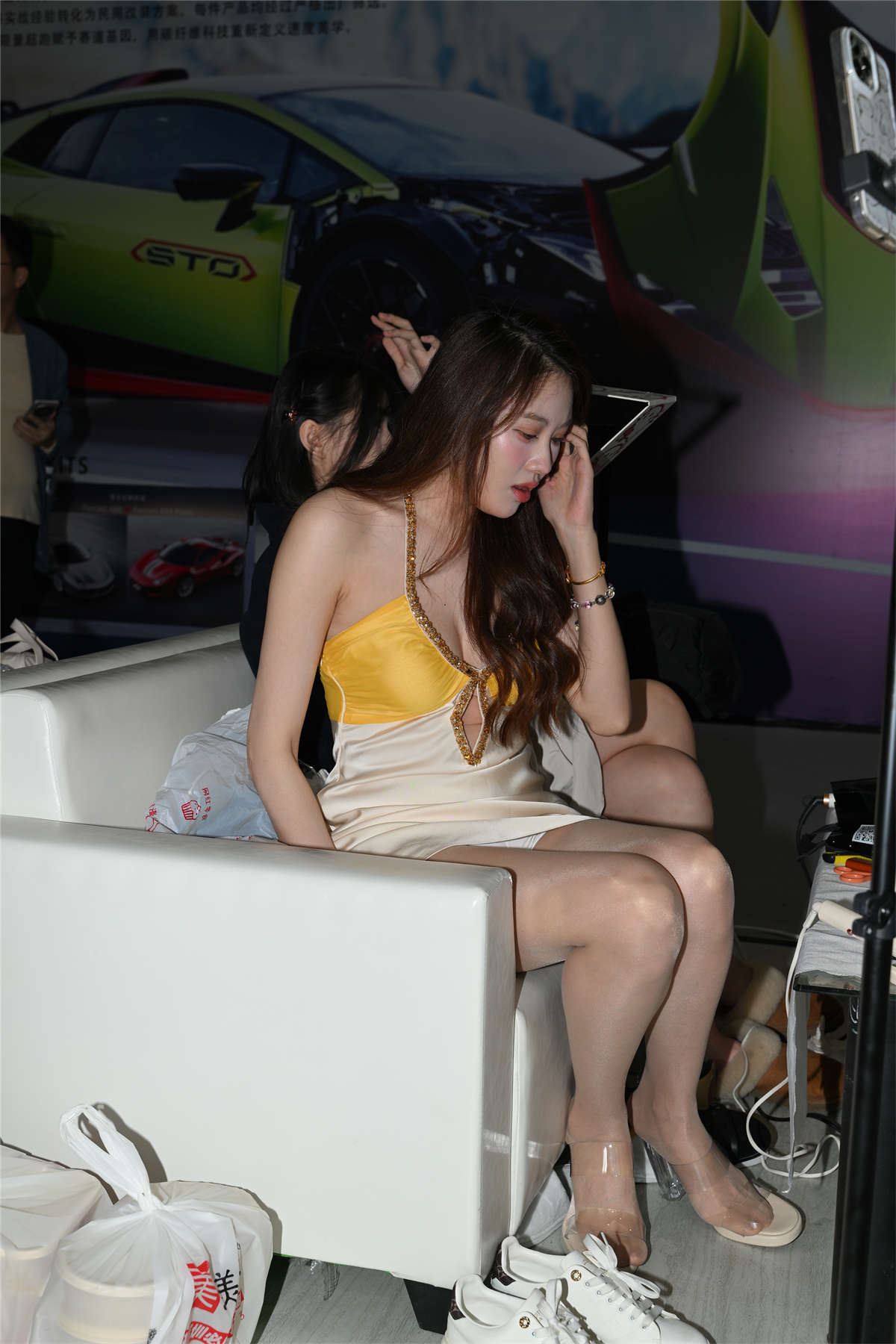 休息区丝袜美腿