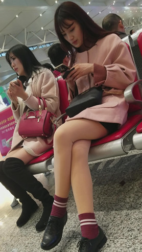 漂亮的肉丝女孩