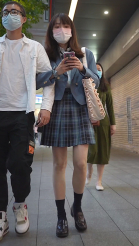 JK制服美女