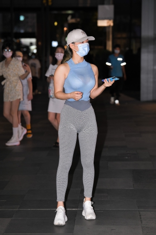 健身美女