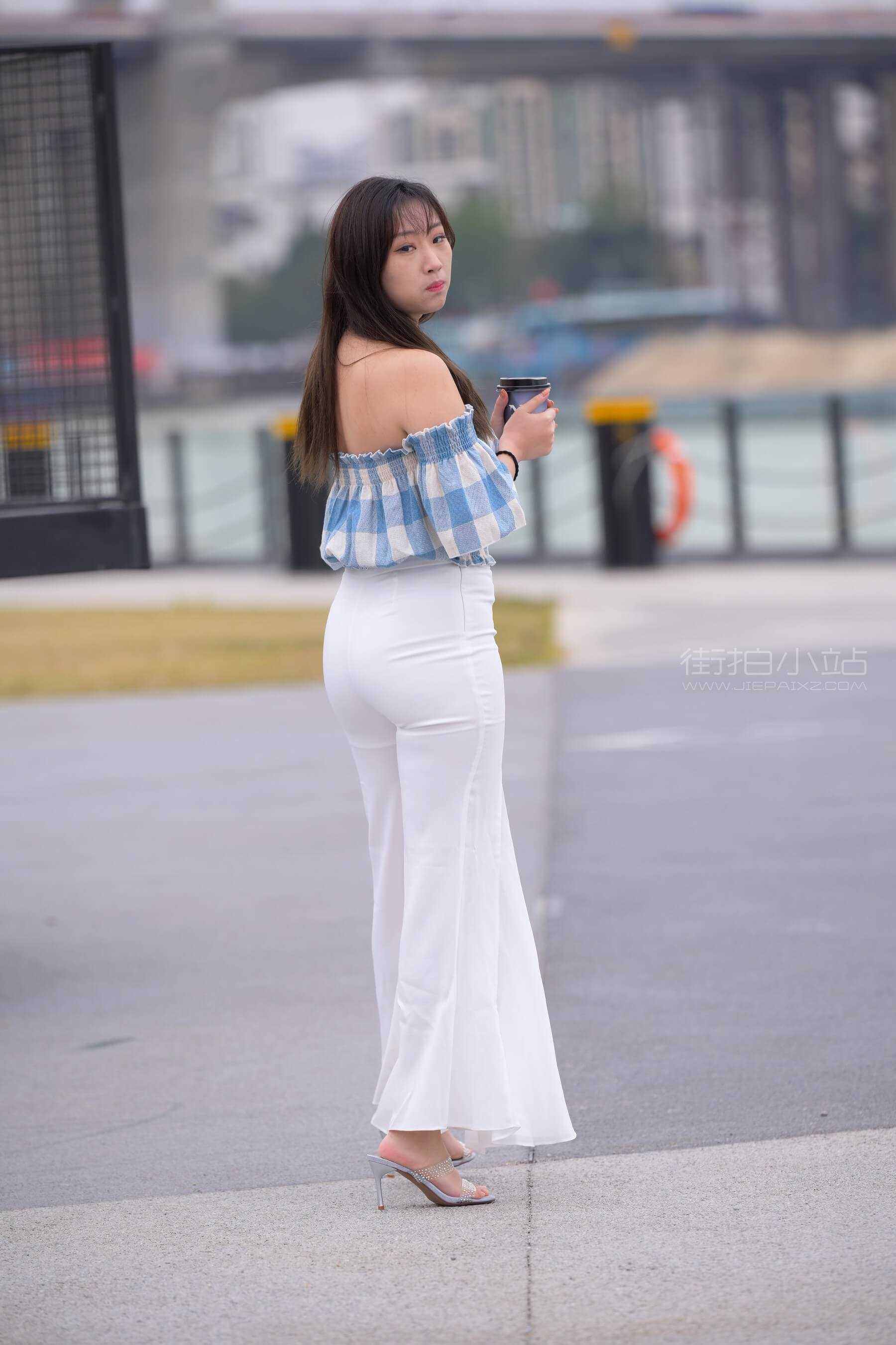 魂魂摄影作品●白裤性感美女 【套图+视频】