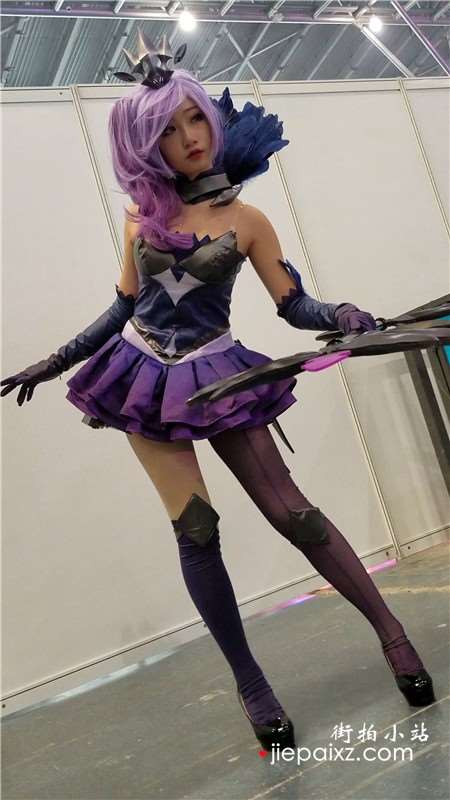 4K-玩cosplay的二次元美少女