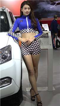 车展性感美女模特大荟萃
