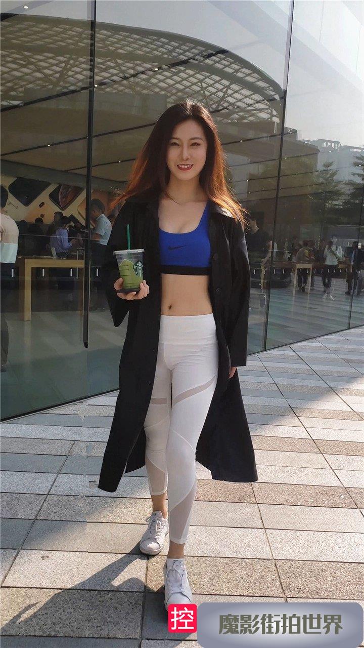 白色紧身瑜伽裤美女4K模拍视频MJ245[9.89G]