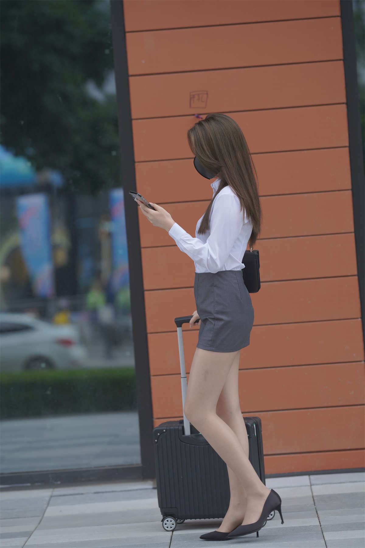 肉丝高跟女郎