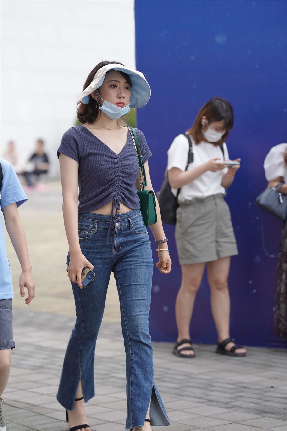 随意牛仔裤