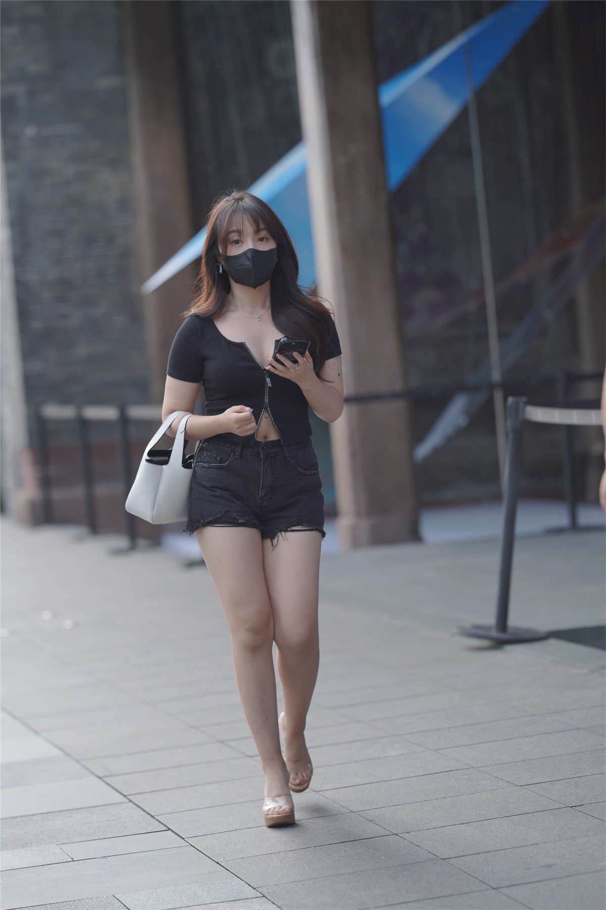 牛仔短裤百搭
