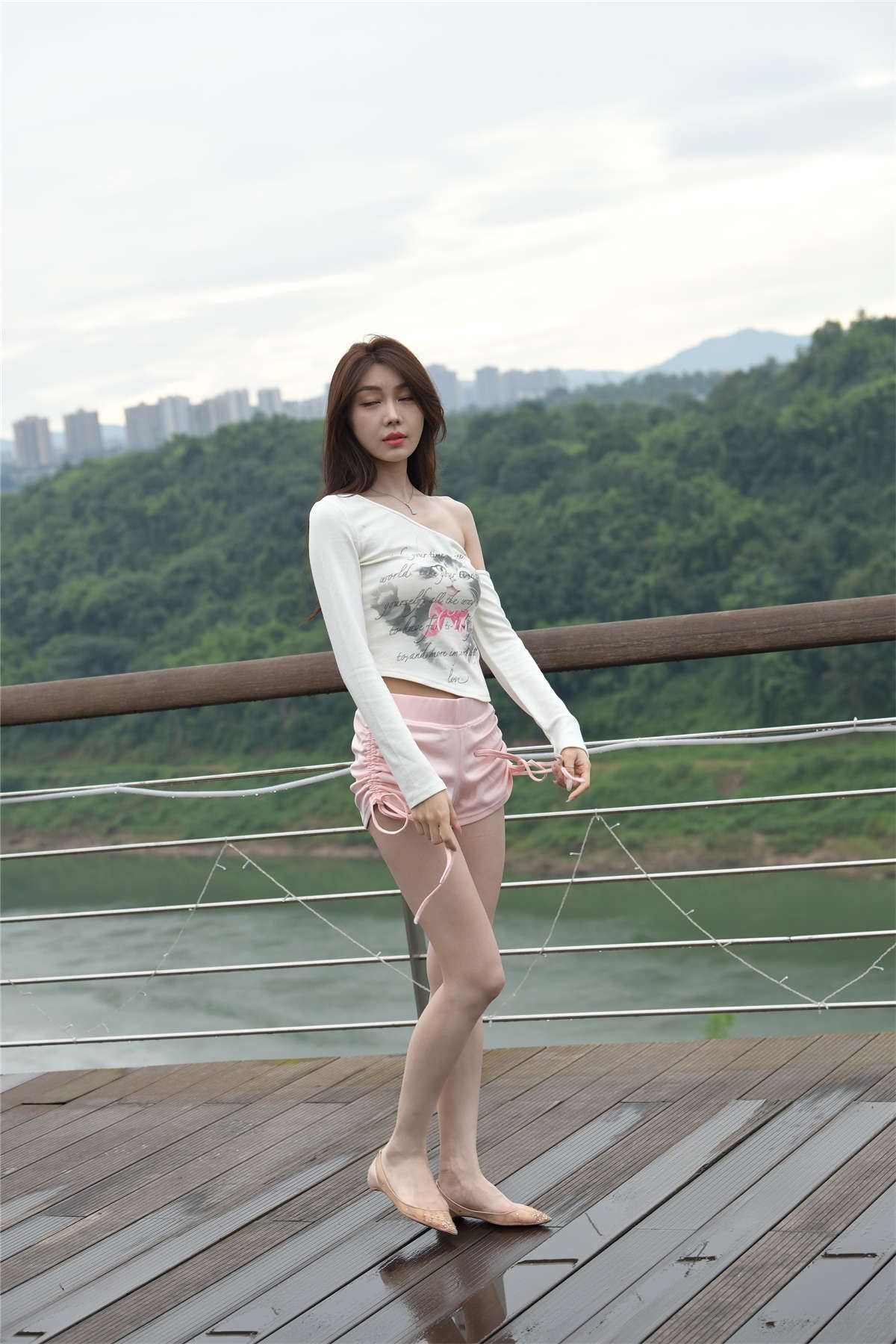 粉白青春美