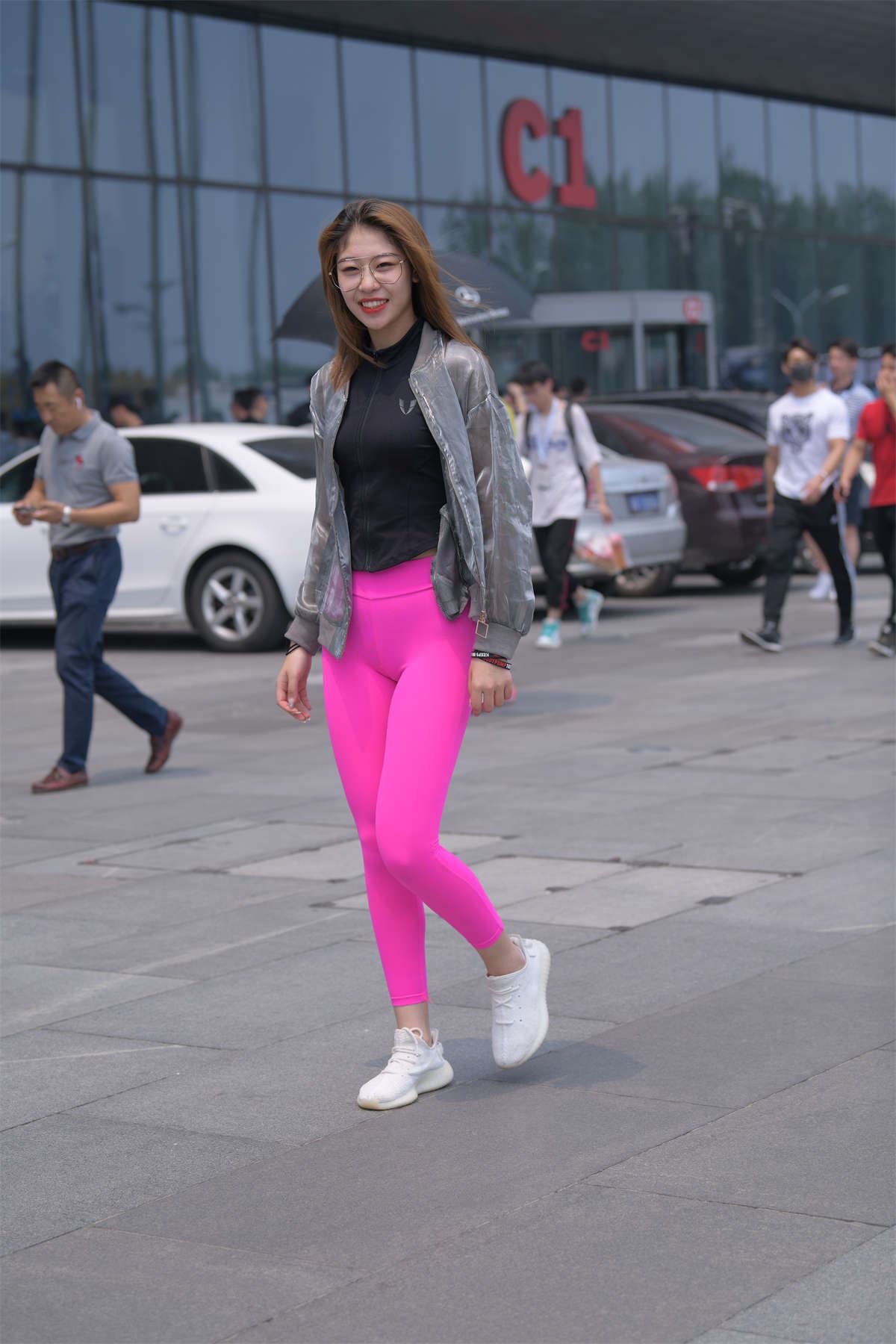 甜美运动装
