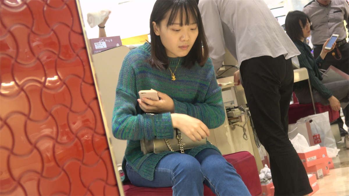气质小妹的漂亮裸足