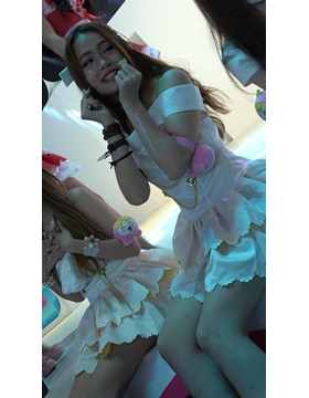 美腿高跟小清新萌妹子showgirl