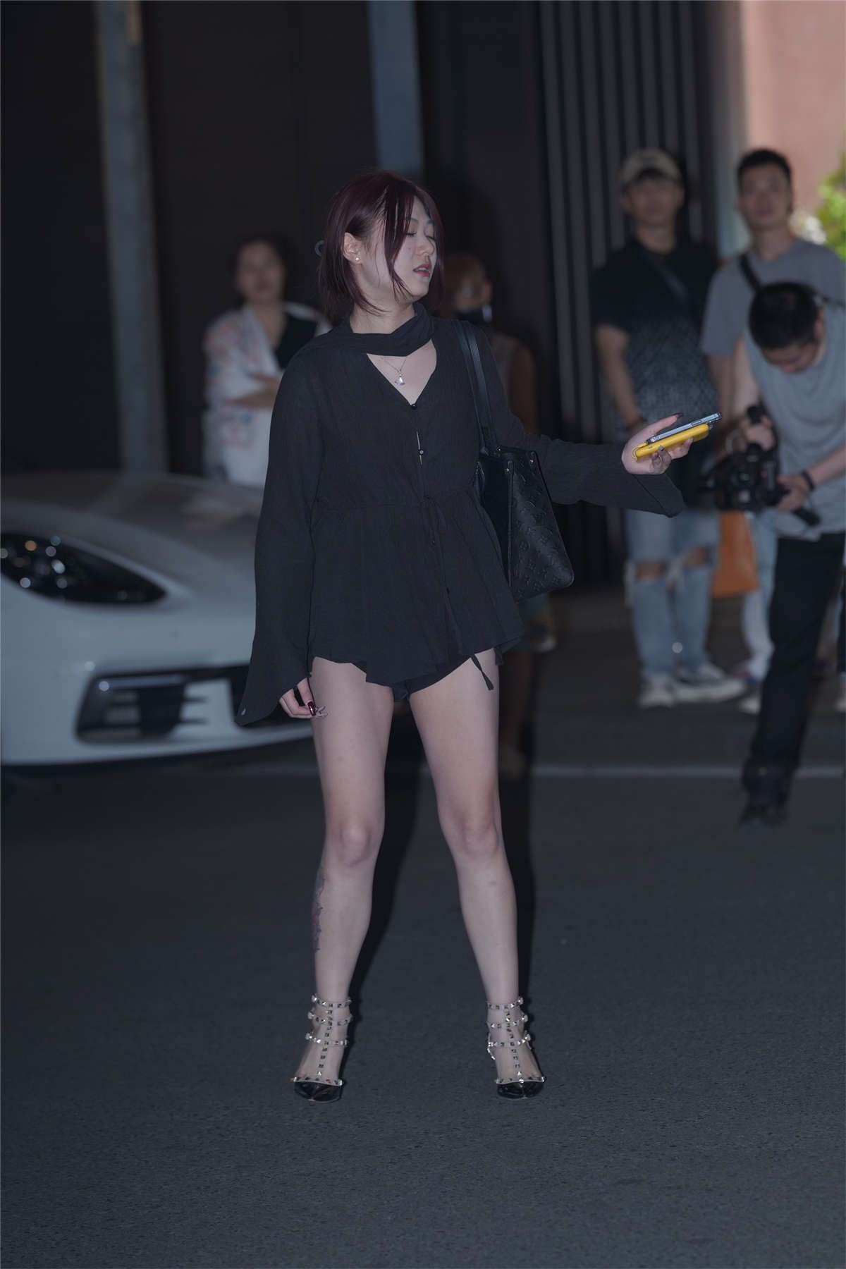 黑白搭配姐妹