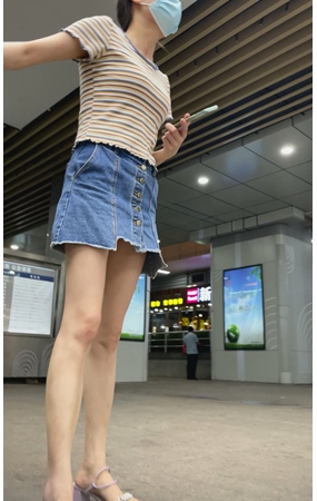牛仔裙MM