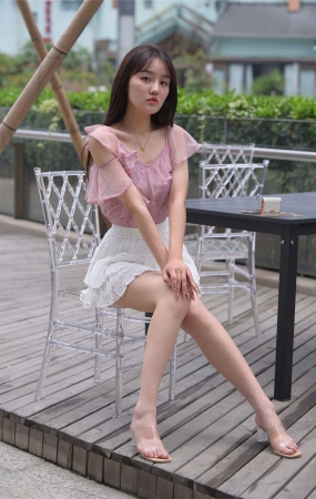 魂魂摄影作品 白百褶裙美女