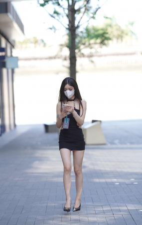 包臀裙美腿