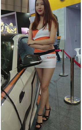 车模美女