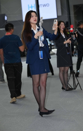 韵味黑色丝女主播