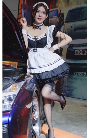 女仆车模