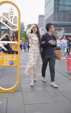 怡情的气质女朋友