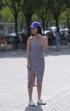 气质长裙美女